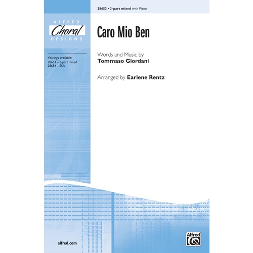 Caro Mio Ben SAB