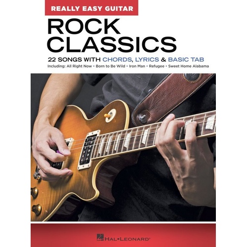 Rock Classics Really Easy Guitar Songbook