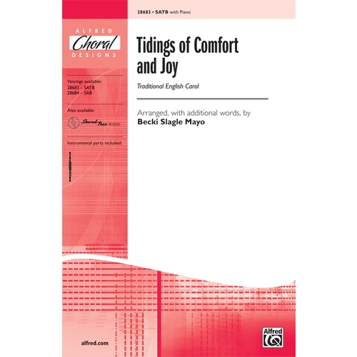 Tidings of Comfort and Joy SATB Choral Sheet Music