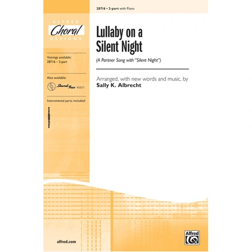 Lullaby on a Silent Night SA - Choral Sheet Music for Flute Solo