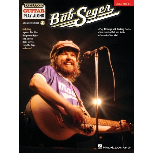 Bob Seger Deluxe Guitar Play-Along V14 BK/OLA with Online Audio Access