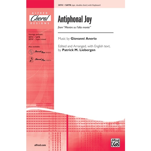 Antiphonal Joy SATB Choral Sheet Music