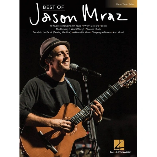 Best of Jason Mraz Piano, Vocal & Guitar Songbook by Hal Leonard