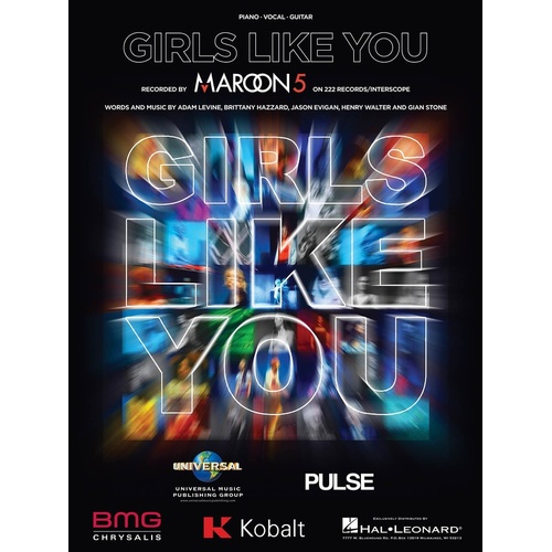 Maroon 5 - Girls Like You PVG S/S (Sheet Music)