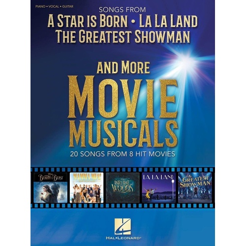 Songs from A Star Is Born, La La Land, The Greatest Showman PVG Songbook by Hal Leonard