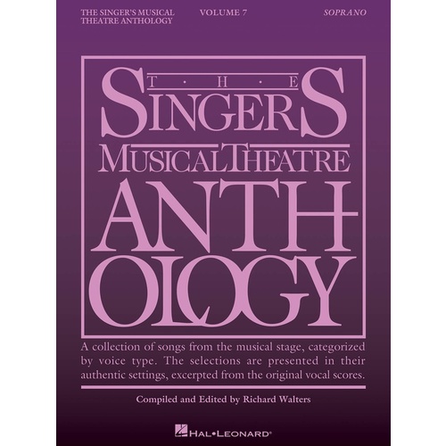 Singers Musical Theatre Anth V7 Soprano