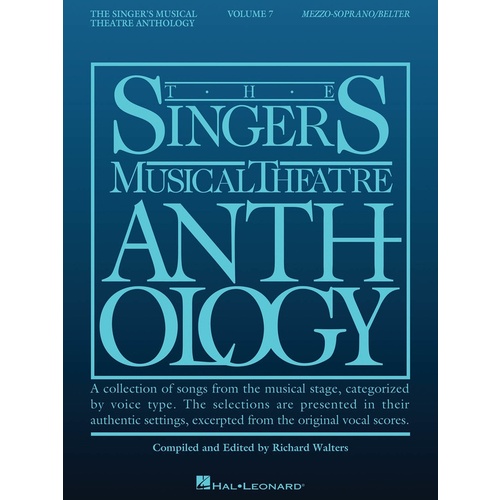 Singers Musical Theatre Anth V7 Mezzo/Belter