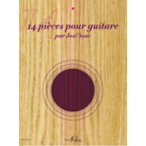 Pieces Pour Guitare 14 Guitar (Softcover Book)