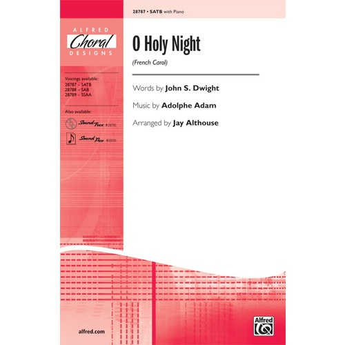 O Holy Night (Cantique De Noel) SATB
