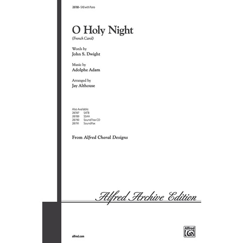 O Holy Night SAB Choral Sheet Music