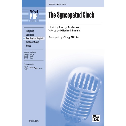 Syncopated Clock SAB/Piano Choral Sheet Music
