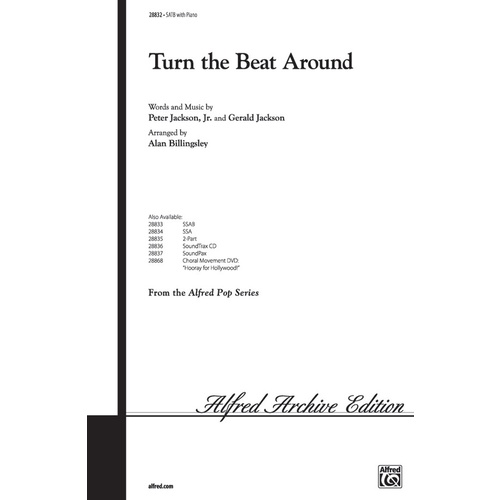 Turn the Beat Around SATB Choral Sheet Music