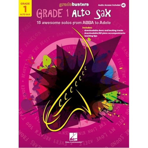 Gradebusters Grade 1 Alto Saxophone Book