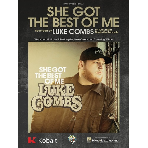 Luke Combs - She Got The Best Of Me PVG S/S (Sheet Music)