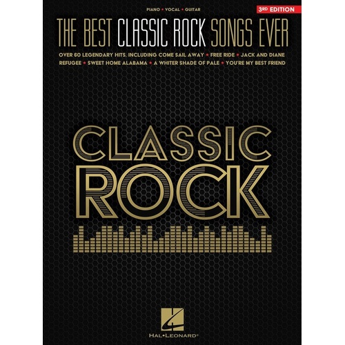 The Best Classic Rock Songs Ever PVG 3rd Edition - 352 Pages
