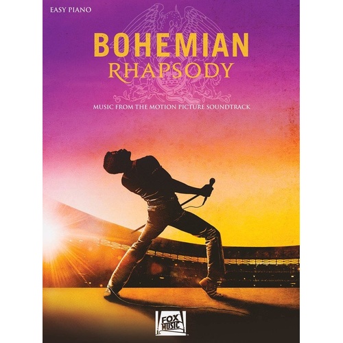 Bohemian Rhapsody Movie Soundtrack Easy Piano Songbook