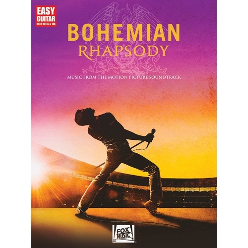 Bohemian Rhapsody Easy Guitar Notes & Tab Songbook