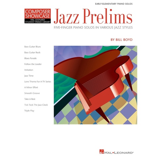 Jazz Preliminaryss 5 Finger Piano (Softcover Book)
