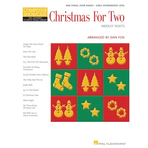 Christmas For Two Easy Piano Duet (Softcover Book)
