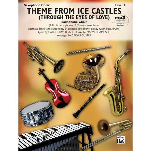 Theme from Ice Castles for Saxophone Choir