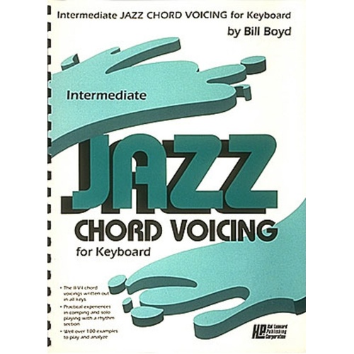 Intermediate Jazz Chord Voicing For Keyboard (Softcover Book)