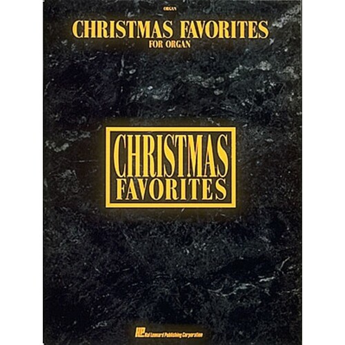 Christmas Favorites Organ (Softcover Book)