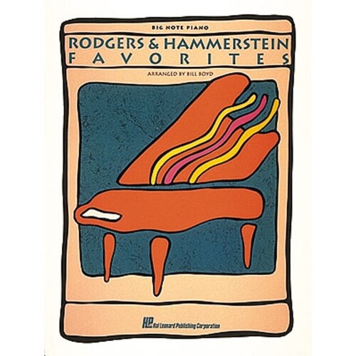 Rodgers And Hammerstein Favorites Big Note Piano (O/P) (Softcover Book)