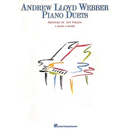 Andrew Lloyd Webber Easy Piano Duets - 8 Hits, 64 Pages, Hal Leonard