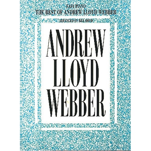 Best of Andrew Lloyd Webber Easy Piano Sheet Music, 64 Pages, Hal Leonard