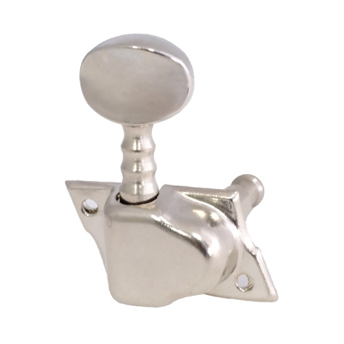 Van Gent 6-in-Line Nickel Guitar Machine Heads with Cover