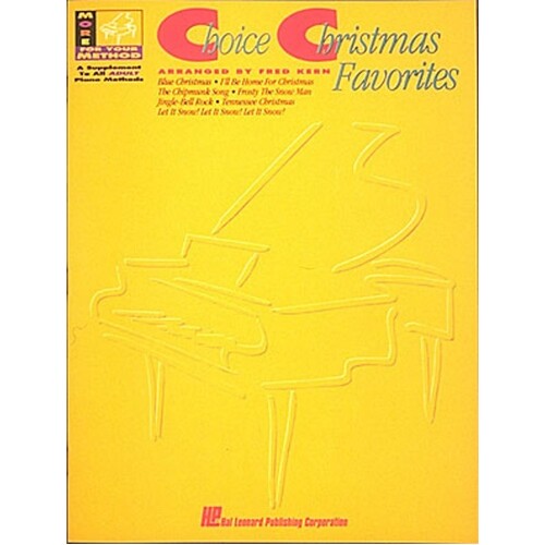 Choice Christmas Favorites Piano Method Adult 