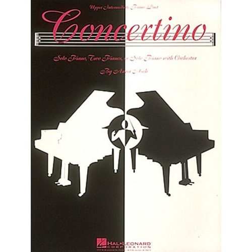 Concertino Solo Piano Or 2 Piano 4 Hand (Softcover Book)