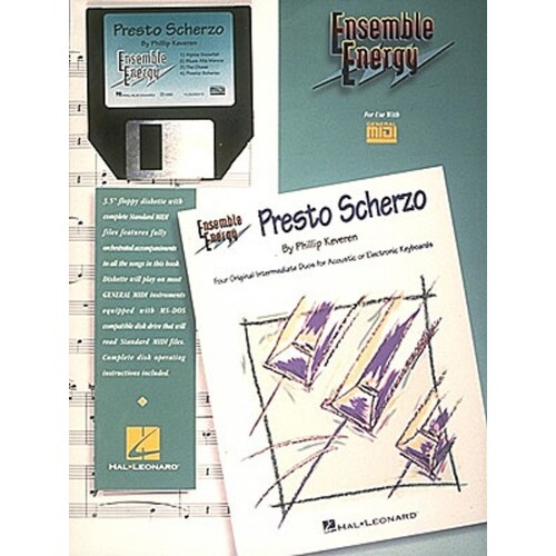 Presto Scherzo Book Disk Midi