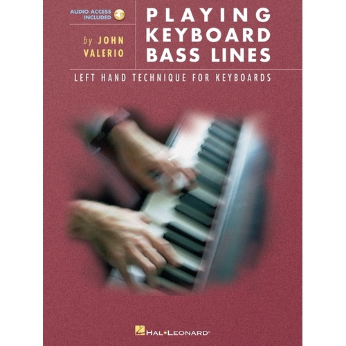 Playing Keyboard Bass Lines Book/CD (Softcover Book/CD)