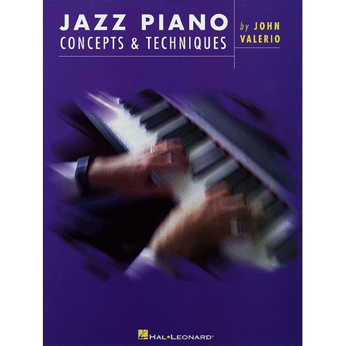 Jazz Piano Concepts And Techniques (Softcover Book)