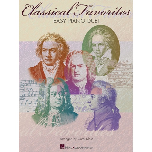 Classical Favorites Easy Piano Duet (Softcover Book)