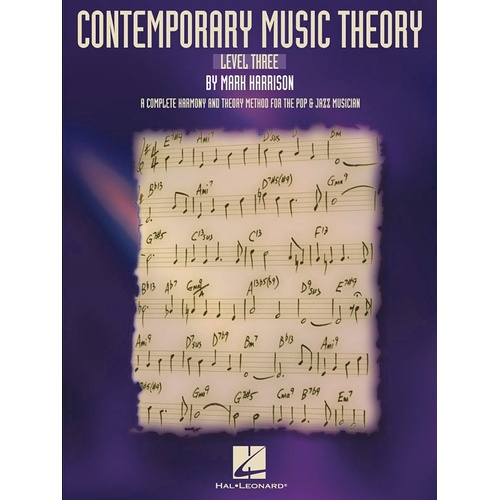 Contemporary Music Theory Lvl 3 (Softcover Book)