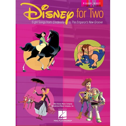 Disney For Two Piano Duet 1Piano 4 Hands (Softcover Book)