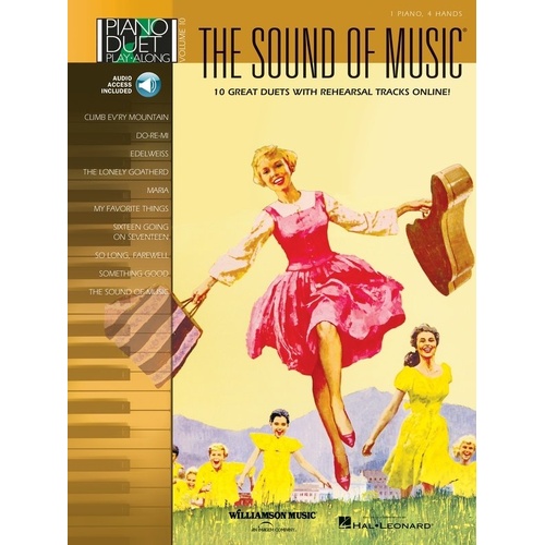 Sound of Music Piano Duet Play-Along V10 BK/OLA with Online Audio Access