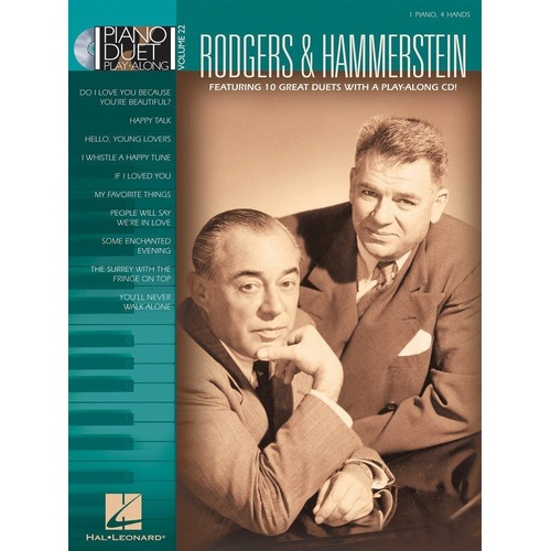 Rodgers & Hammerstein Piano Duet Play-Along Vol. 22 with CD