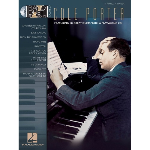 Cole Porter Piano Duet Play Along V23 Book/CD (Softcover Book/CD)