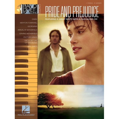 Pride And Prejudice Piano Duet Play Along Book/CD (Softcover Book/CD)