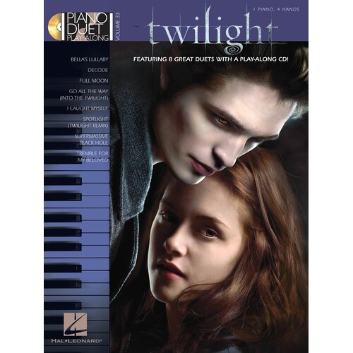 Twilight Piano Duet Play Along Book/CD V33 (Softcover Book/CD)