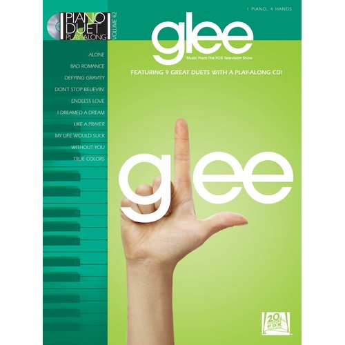 Glee Piano Duet Play Along Book/CD V42 (Softcover Book/CD)