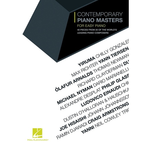 Contemporary Piano Masters For Easy Piano
