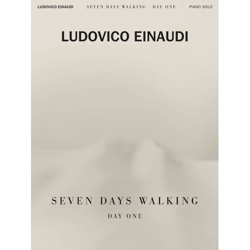 Ludovico Einaudi - Seven Days Walking: Day One Piano Solo Sheet Music