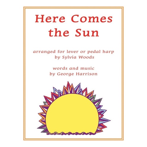 Here Comes the Sun Arranged for Harp by Sylvia Woods