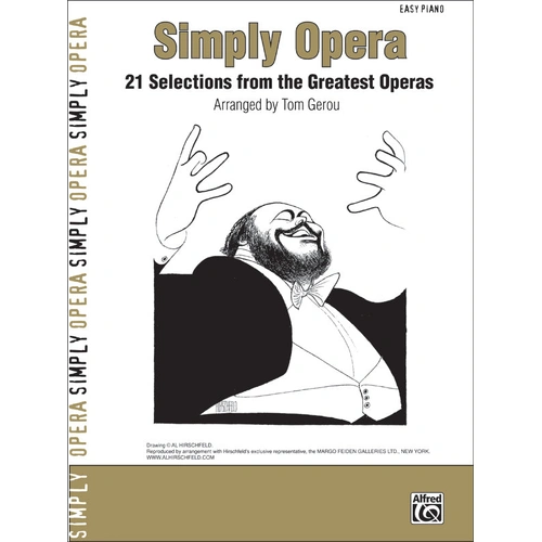 Simply Opera Easy Piano Sheet Music Collection