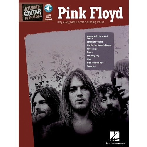 Pink Floyd - Ultimate Guitar Playalong Book/Online Audio