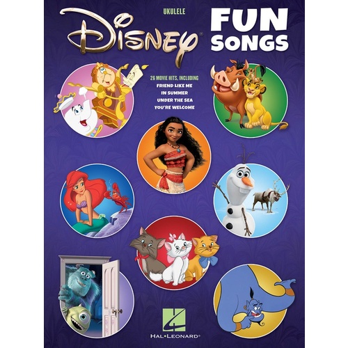 Disney Fun Songs For Ukulele
